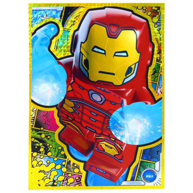 Lego Avengers Karten Trading Cards Serie 1 - Marvel Sammelkarten (2023) - Gold ...