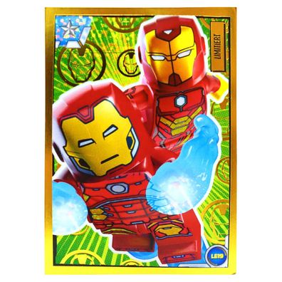 Lego Avengers Karten Trading Cards Serie 1 - Marvel Sammelkarten (2023) - Gold ...