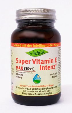 Dr. Hittich Super Vitamin E Intenz, 1/2/4x 90 Kaps., Tocotrienole, Tocopherole