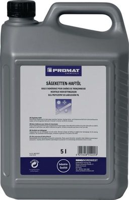 PROMAT Chemicals Sägekettenhaftöl 100-120 mm²/s (bei 40GradC) 5 l