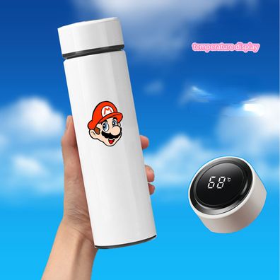 Super Mario Bros. Intelligente Temperaturmessung Thermosbecher Smart Trinkbecher