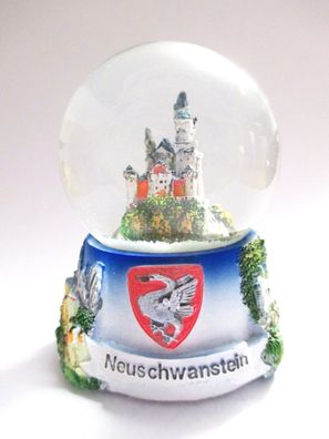 Neuschwanstein Linderhof Schneekugel Snowglobe Germany Souvenir