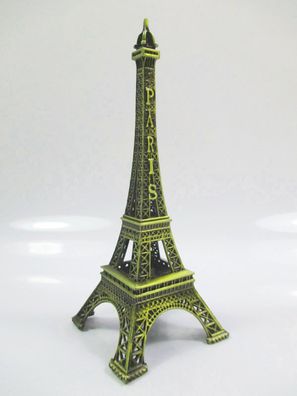 Eiffelturm Paris Frankreich Souvenir Metall Modell 13cm Tour Eiffel bronzefarben