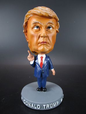Donald Trump Big Bobble Head Wackelkopf Poly Souvenir Modell New York