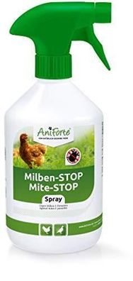 AniForte Milbenspray f. Hühner + Geflügel gegen Milben + Parasiten Milben Stop 500ml