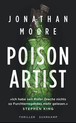 Poison Artist Thriller Moore, Jonathan suhrkamp taschenbuecher All