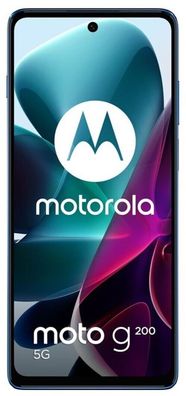 Motorola Moto G200 5G 128GB Single Sim Stellar Blue Neuware (XT2175-1)