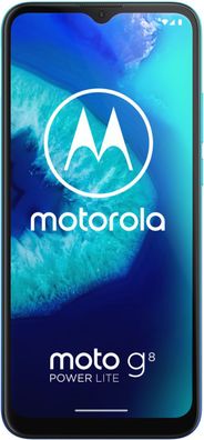Motorola Moto G8 Power Lite 64GB Dual Sim Arctic Blue Neuware (XT2055-1)