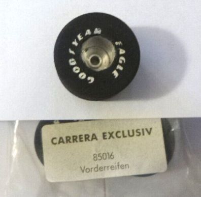 Carrera 85016, zwei Stück Moosgummireifen für Vorderachse, NEU ohne Verpackung