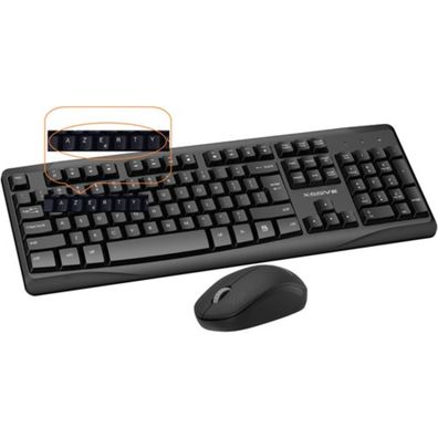 Kabellose Bluetooth Tastatur QWERTY + Kabellose Maus Set