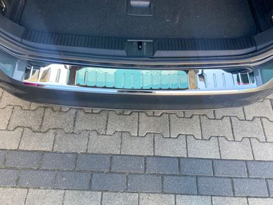 Chrom LadekLadekantenschutz Edelstahl mit Abkantung für VW Passat B8 Limousine