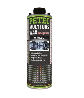 Petec Multi UBS Wax schwarz Saugdose 1000 ml