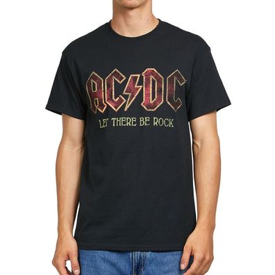 AC/ DC - Sounds Light Drums Guitar T-Shirt Black Neu Top