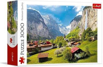 Trefl Puzzle 3000 Teile Lauterbrunnen Schweiz 33076 Neu + Ovp