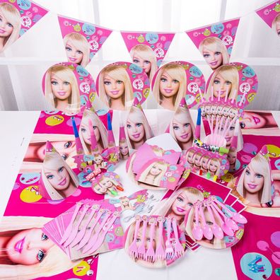 Hello Kitty Peppa Pig Geburtstags Geschirr Kit mit Tellern Tassen Party Tableware Set