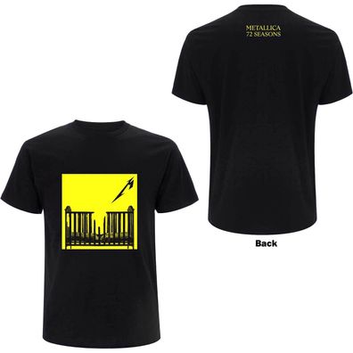 Metallica - 72 Seasons Burnt Crib T-Shirt Official Merchandise Neu Top