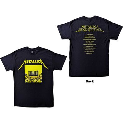 Metallica - 72 Seasons Squared Cover T-Shirt Official Merchandise Neu Top