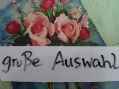 alte Postkarten AK EAS Schwerdtfeger West Blumen zum Namenstag - Sets