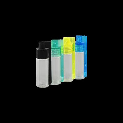 Dosierer mit Löffelchen - 5,5cm - verschiedene Farben Schnupftabak