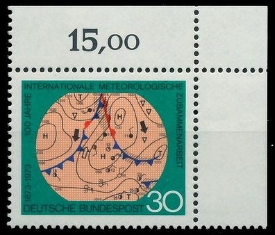 BRD BUND 1973 Nr 760 postfrisch ECKE-ORE X31037E
