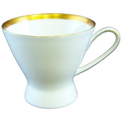 Kaffeetasse Rosenthal Form 2000 Ätzgoldrand mit Rauten 3702