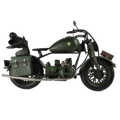 vianmo Blechmodell Blechmotorrad Modellmotorrad Militär-Motorrad