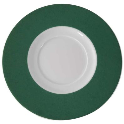 Untertasse für Kaffee 15 cm Mitterteich Grün-Weiß