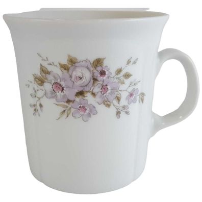 Kaffeetasse Arzberg Corso lila Blüten