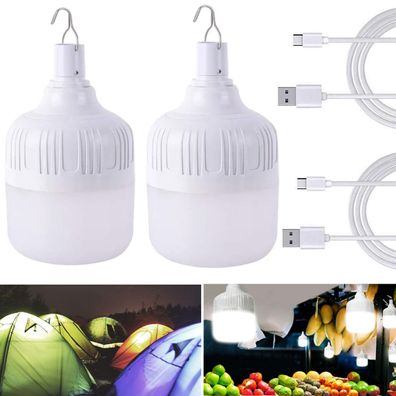 LED Camping Zelt Lichter USB wiederaufladbare Hand Pendelleuchten Terrasse Garten Gri