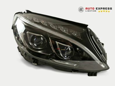 Mercedes C KLASSE 205 VOLL FULL LED ILS Scheinwerfer RECHTS W205 TOP Zustand!
