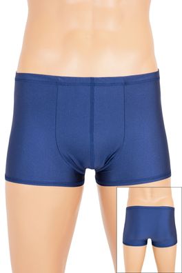 Herren Boxer Slip Marine elastisch hauteng stretch shiny glänzend Unterhose