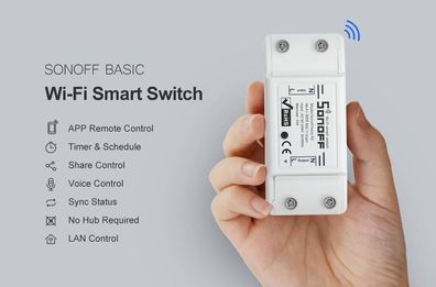 Sonoff BASIC R2 - WiFi Smart Switch ferngesteuerten Netzschalter Basic-Schalter