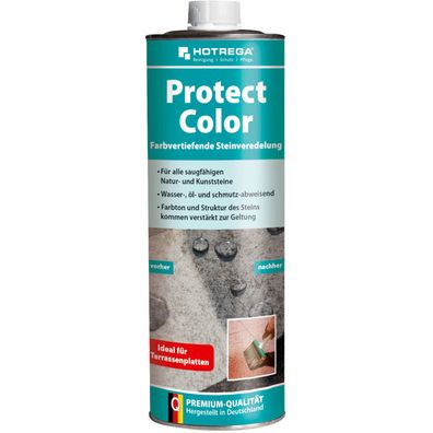 Hotrega Protect Color Farbvertiefende Steinveredelung Imprägnierung 1L Dose