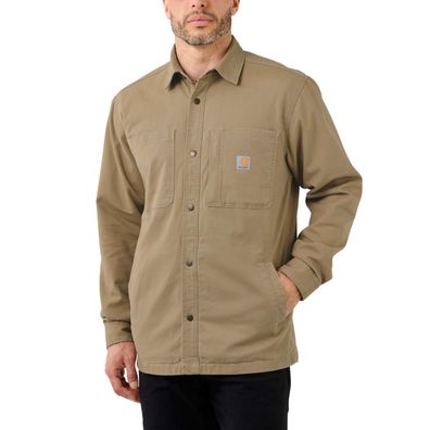 Carhartt fleece lined snap front shirt jacket Modell 105532