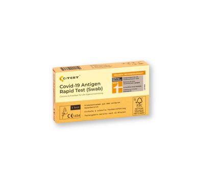 CITEST Covid-19 Antigen Rapid Test Laientest Nasal CE1434