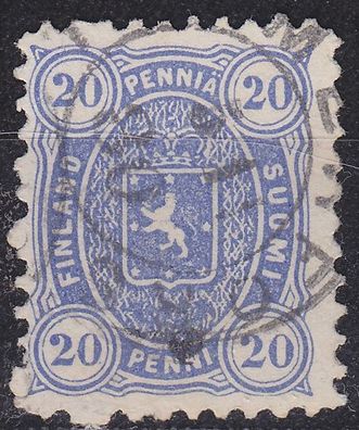 Finnland Finland SUOMI [1875] MiNr 0016 A y b ( O/ used )