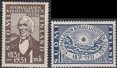 Finnland Finland SUOMI [1931] MiNr 0162-63 ( * / mh )