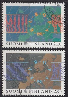 Finnland Finland SUOMI [1991] MiNr 1144-45 ( O/ used ) CEPT