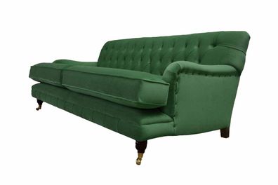 Chesterfield 3 Sitzer Designer Sofa Couch Polster Luxus Couchen Textil