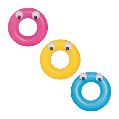 Bestway Schwimmring Glubschi 91 cm sortiert