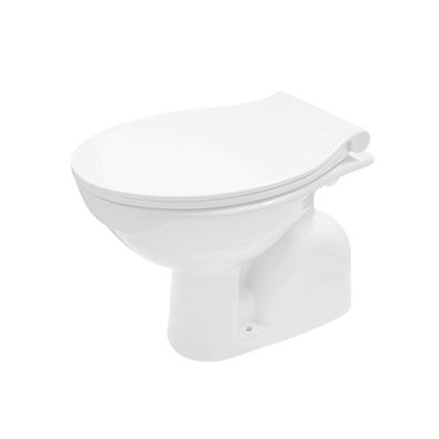 Stand WC Dusch-WC Taharet Bidet Toilette Softclose Deckel Abfluss Boden