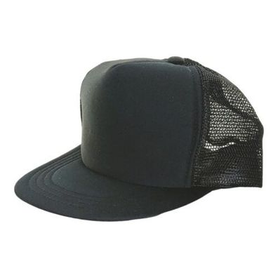 Trucker Cap Mesh Cap Kindercap Baseball Caps Basecap Kappe Mütze Schwarz black