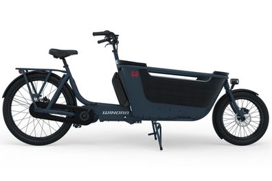 Winora Lasten-Elektro-Fahrrad Cargo-Bike Lastenrad F.U.B 2W Bosch CX 500 5-Gang Nabe