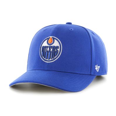 NHL Edmonton Oilers Cap Basecap Baseballcap MVP DP Royal Blau 196895641203 Kappe