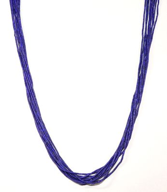 Schmuck Halskette feine 2mm stein 10 strähnen mit Armband