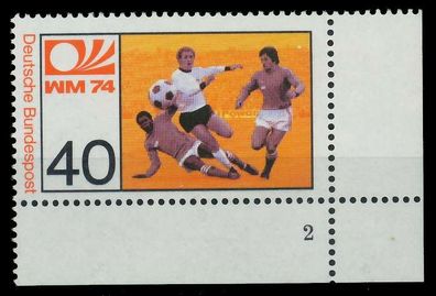 BRD BUND 1974 Nr 812 postfrisch Formnummer 2 S5E3836