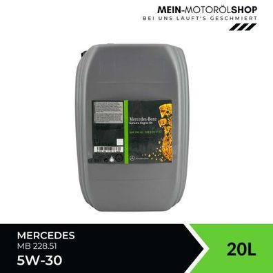 Mercedes 5W-30 228.51 LT 20 Liter