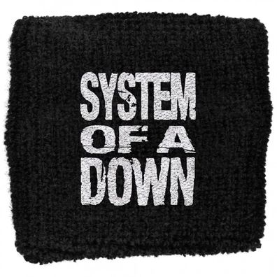 System Of A Down Logo Schweißband-Sweatband Neuware und Original