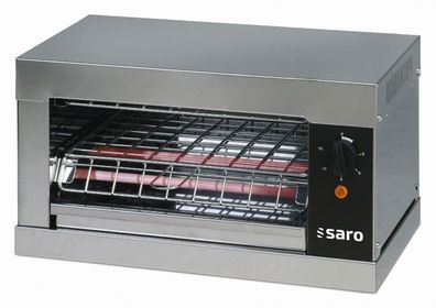 Toaster Mod. BUSSO T1 + 180°C Edelstahl OU Hitze 440 x 260 x 250 Gastlando
