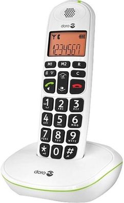 Doro PhoneEasy 100w Single DECT Schnurlostelefon White - Neuwertiger Zustand